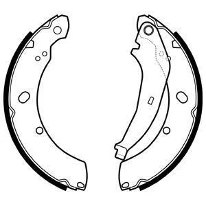 Гальмівна колодка CHRYSLER PT CRUISER SKODA RAPID VW POLO V, POLO VI 1.0-2.4 06.00- Delphi LS2136