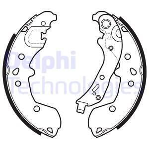 Гальмівні колодки, барабанні Delphi LS2148