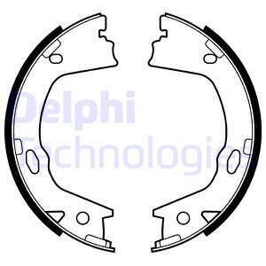 Гальмівна колодка HYUNDAI GRANDEUR KIA OPTIMA SSANGYONG ACTYON II, KORANDO 1.7D-3.3 04.05- Delphi LS2153