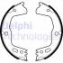 Комплект гальмівних колодок, стоянкове гальмо Delphi LS2155 (фото 1)