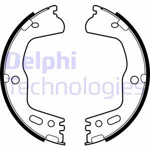 Комплект гальмівних колодок, стоянкове гальмо Delphi LS2155