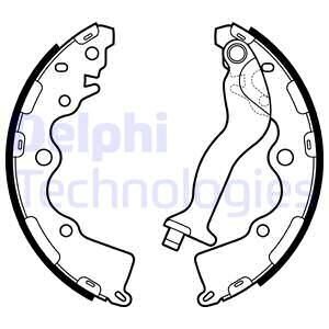 Комплект гальмівних колодок Delphi LS2165