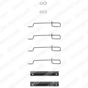 PEUGEOT К-кт. установки торм. кол.106,205,309,405,505 Delphi LX0044