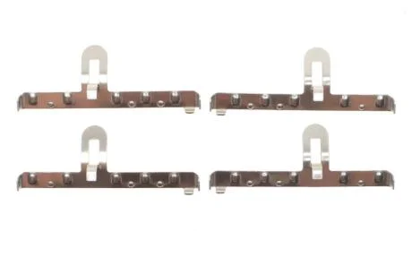 Монтажний набір гальмівних колодок передн SEAT CORDOBA, CORDOBA VARIO, IBIZA II, TOLEDO I VW CADDY I, CADDY II, CADDY II/MINIVAN, GOLF I, GOLF II, GOLF III, GOLF IV 1.0-Electric 05.73-07.06 Delphi LX0071