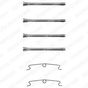 Монтажний компл.,гальм.колодки Delphi LX0085