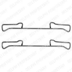 Комплект приладдя, накладка дискового гальма Delphi LX0155