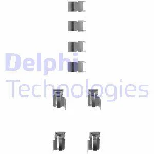Монтажний компл.,гальм.колодки Delphi LX0183