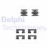 Монтажний компл.,гальм.колодки Delphi LX0196 (фото 1)