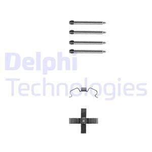 Ремкомплект гальмiвних колодок Delphi LX0263