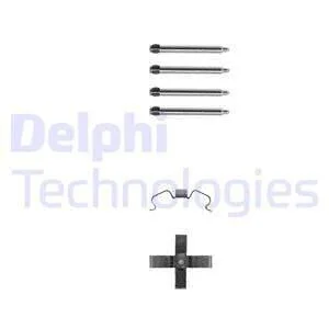 Комплект приладдя, накладка дискового гальма Delphi LX0263