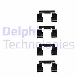 Монтажний компл.,гальм.колодки Delphi LX0337