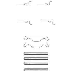 Монтажний компл.,гальм.колодки Delphi LX0435