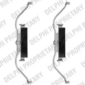 Монтажний компл.,гальм.колодки Delphi LX0490
