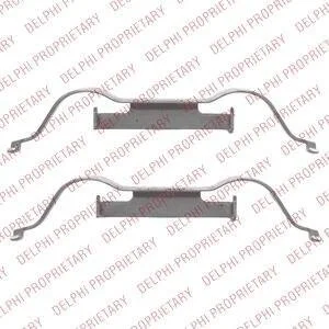 Комплект подшипника ступицы колеса Delphi LX0508