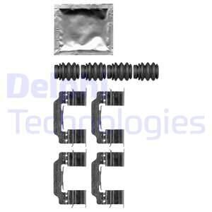 Монтажний компл.,гальм.колодки Delphi LX0664