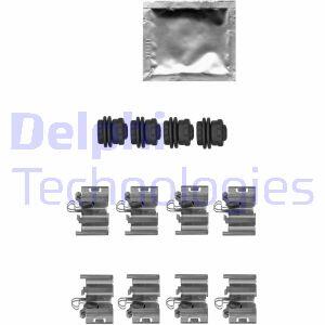 Монтажний компл.,гальм.колодки Delphi LX0668