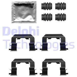 Монтажний компл.,гальм.колодки Delphi LX0671