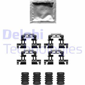 Монтажний компл.,гальм.колодки Delphi LX0677