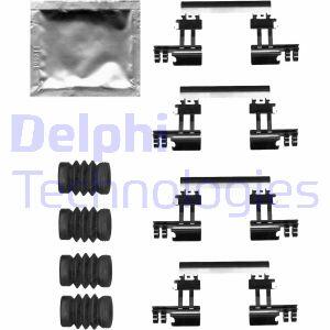 Монтажний компл.,гальм.колодки Delphi LX0679