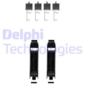 Монтажний компл.,гальм.колодки Delphi LX0681