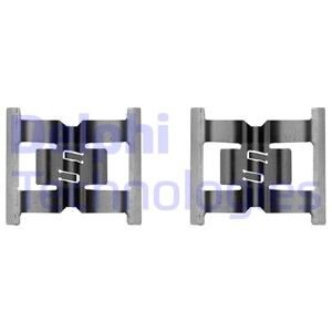 Монтажний компл.,гальм.колодки Delphi LX0682