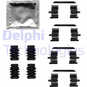Монтажний компл.,гальм.колодки Delphi LX0686