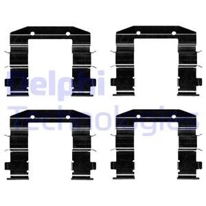 Монтажний компл.,гальм.колодки Delphi LX0688