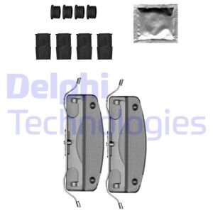 Монтажний компл.,гальм.колодки Delphi LX0692
