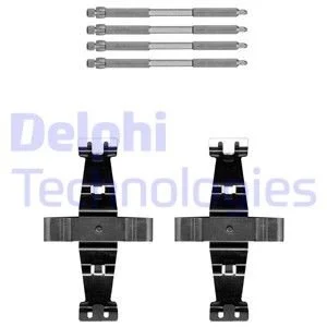 Монтажний компл.,гальм.колодки Delphi LX0693