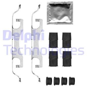 Монтажний компл.,гальм.колодки Delphi LX0698