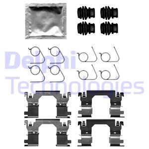 Монтажний компл.,гальм.колодки Delphi LX0701