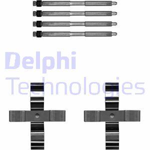 Монтажний компл.,гальм.колодки Delphi LX0703
