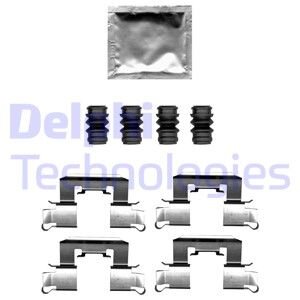 Монтажний компл.,гальм.колодки Delphi LX0710