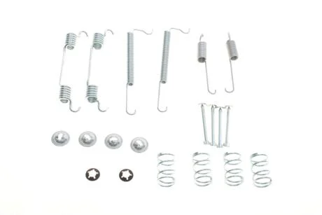 Монтажний набір гальмівної колодки (OPEL) CHEVROLET AVEO / KALOS, LACETTI, LANOS, NUBIRA DAEWOO CIELO, ESPERO, LACETTI, LANOS, NEXIA, NUBIRA OPEL ASTRA F, ASTRA F/KOMBI, CORSA C 1.0-2.2 04.88- Delphi LY1134