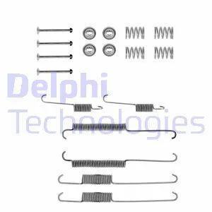 Комплектующие, тормозная колодка Delphi LY1167