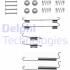 Монтажний набір гальмівної колодки (DAEWOO) CHERY QQ3 CHEVROLET MATIZ, ORLANDO, SPARK, SPARK/HATCHBACK DAEWOO MATIZ, TICO 0.8-2.0D 02.95- Delphi LY1292 (фото 1)