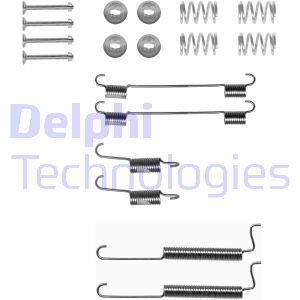 Монтажний набір гальмівної колодки (DAEWOO) CHERY QQ3 CHEVROLET MATIZ, ORLANDO, SPARK, SPARK/HATCHBACK DAEWOO MATIZ, TICO 0.8-2.0D 02.95- Delphi LY1292
