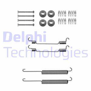Монтажний набір гальмівної колодки (BOSCH) FORD TRANSIT, TRANSIT TOURNEO NISSAN CABSTAR E, MAXIMA / MAXIMA QX IV, TERRANO II 2.0-3.3 10.92-12.14 Delphi LY1302