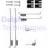 LANDROVER К-т установчий задніх гальм. колодок Freelander 1,8-2,0 -06 Delphi LY1323 (фото 1)