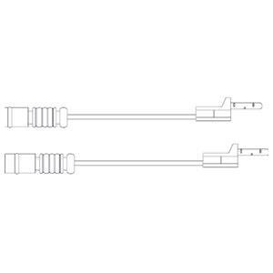 Датчик зносу,гальм.колодки Delphi LZ0115