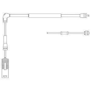 Датчик износа торм. колодок LAND ROVER RANGE ROVER -12 перед. (1 шт.) Delphi LZ0183