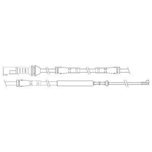 Датчик зносу,гальм.колодки Delphi LZ0212