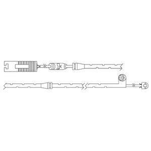 Датчик зносу,гальм.колодки Delphi LZ0225