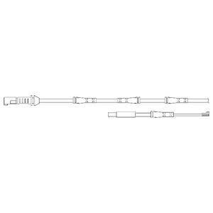 Датчик износа торм. колодок BMW 5(F10)/6(F13) 10- задн. Delphi LZ0237