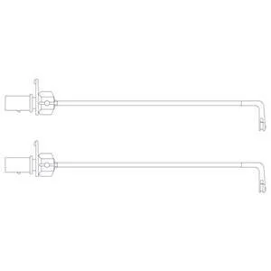 Контрольный контакт, контроль слоя тормозных колодок Delphi LZ0250