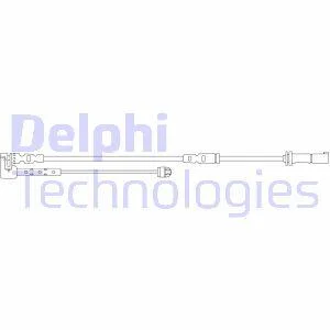 Датчик зносу,гальм.колодки Delphi LZ0275
