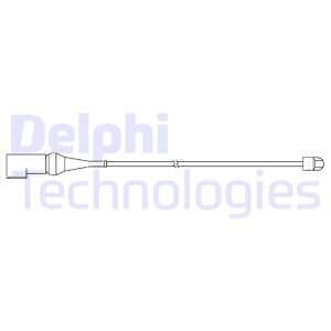Датчик зносу,гальм.колодки Delphi LZ0277
