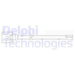 Датчик зносу,гальм.колодки Delphi LZ0287