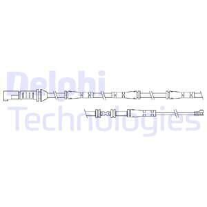 Датчик зносу,гальм.колодки Delphi LZ0290