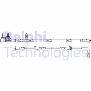 Датчик зносу,гальм.колодки Delphi LZ0314